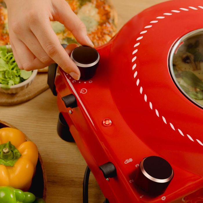 Pizzera Eléctrica Cecotec Mamma Mía Window 3 Pizzera Eléctrica Cecotec Mamma Mía Window 3