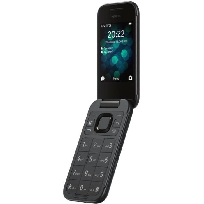 Teléfono Móvil Nokia 2660 2,8" 128 GB RAM Negro 4G 6 Teléfono Móvil Nokia 2660 2,8" 128 GB RAM Negro 4G 6