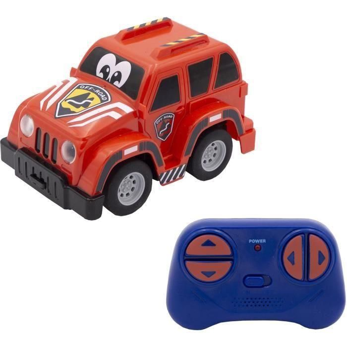 Camión teledirigido - TOOKO - MY LITTLE RC TRUCK - Rojo - 11 cm - Sonidos y luces - A partir de 3 años Camión teledirigido - TOOKO - MY LITTLE RC TRUCK - Rojo - 11 cm - Sonidos y luces - A partir de 3 años