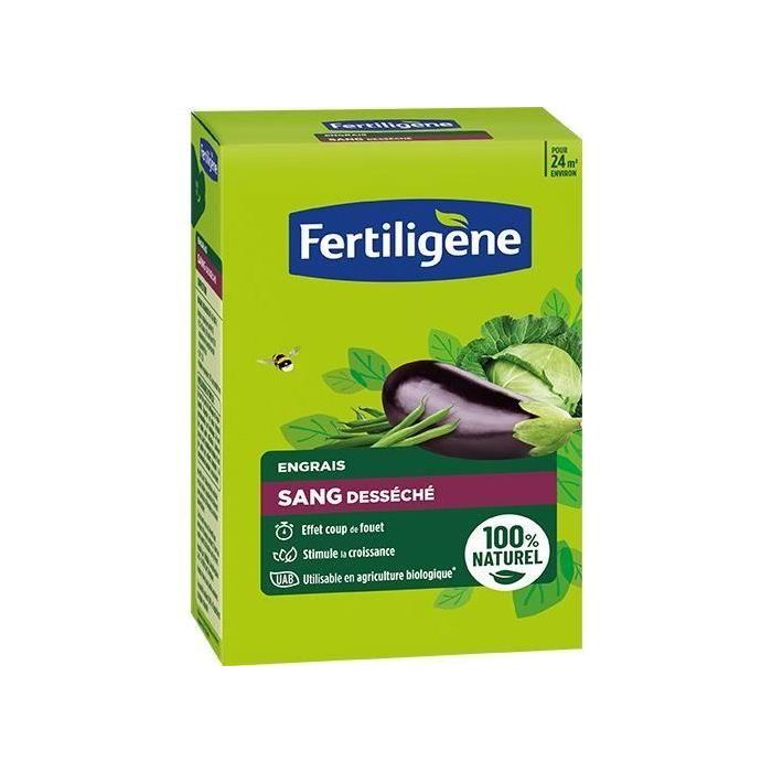 Sangre seca UAB FERTILIGENE - FSAN12 - 1,2 kg - Efecto potenciador - Ideal para flores y huertos