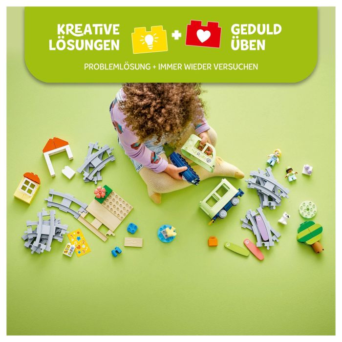 Lego Tren de aventuras interactivo 10427 - Juguetes de aprendizaje temprano para niños de 2 años