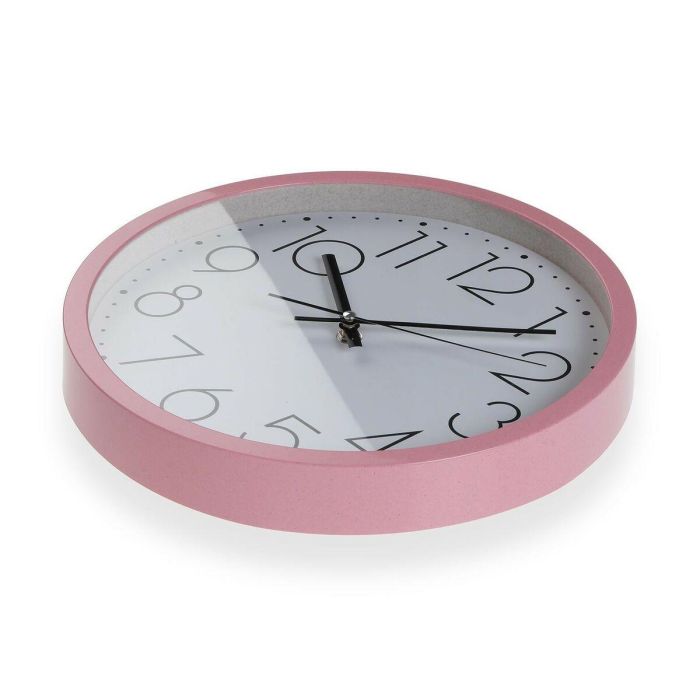 Reloj Eco Rosa 30 cm Versa - Madera biodegradable (2 Unidades) 4