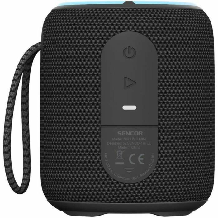 Altavoz Bluetooth Portátil Sencor SIRIUS 2 MINI Negro 1 Altavoz Bluetooth Portátil Sencor SIRIUS 2 MINI Negro 1