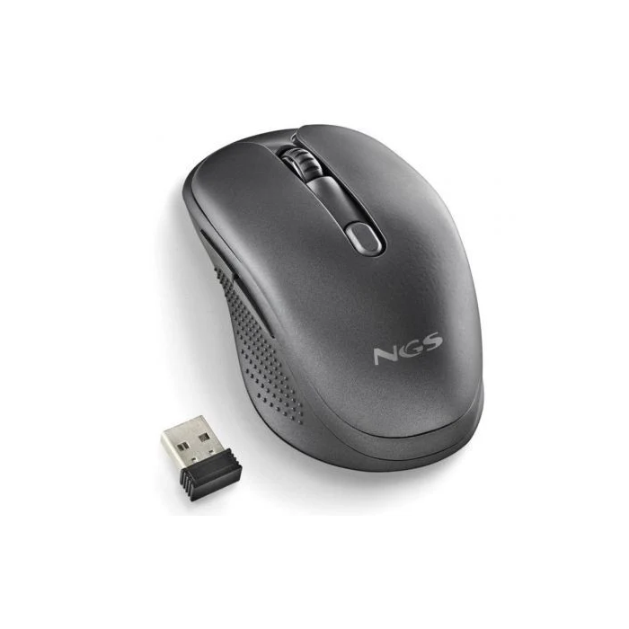 NGS Evo Spook Ratón Inalámbrico Silencioso Multidispositivo Recargable hasta 1600 DPI Negro 2 NGS Evo Spook Ratón Inalámbrico Silencioso Multidispositivo Recargable hasta 1600 DPI Negro 2