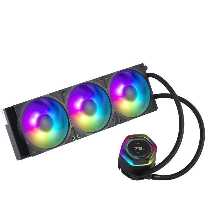 Cooler Master MasterLiquid 360 Ion Refrigeración Líquida AIO con Pantalla LCD2.1", Bomba Doble Cámara, Ventiladores Mobius 120P ARGB, RGB Gen2, LGA1700 & AM5 - MLY-D36M-A24PZ-R1 2 Cooler Master MasterLiquid 360 Ion Refrigeración Líquida AIO con Pantalla LCD2.1", Bomba Doble Cámara, Ventiladores Mobius 120P ARGB, RGB Gen2, LGA1700 & AM5 - MLY-D36M-A24PZ-R1 2