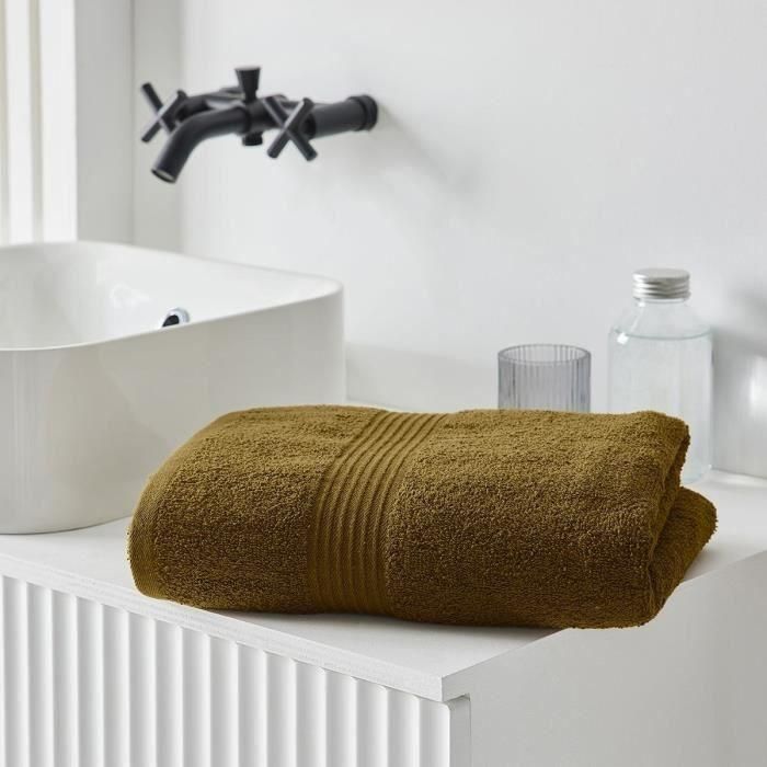 Today TOD3574641230838 Essential Toalla de Baño 100% Algodón 70x130 cm Bronce 2