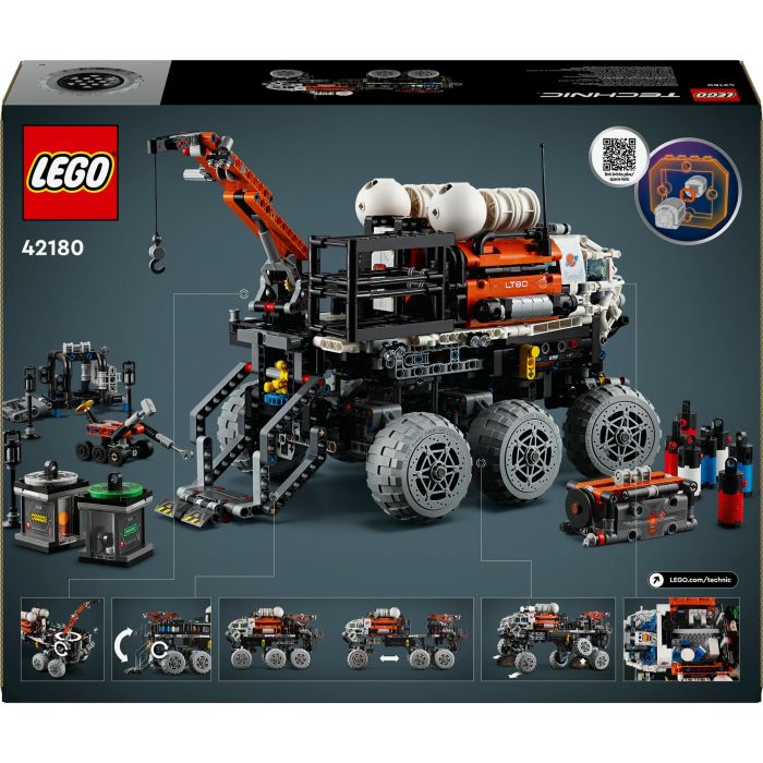 LEGO Technic 42180 Mars Manned Exploration Rover, Vehículo Espacial Tripulado, Juguete de Construcción Inspirado en la Exploración de Marte 5