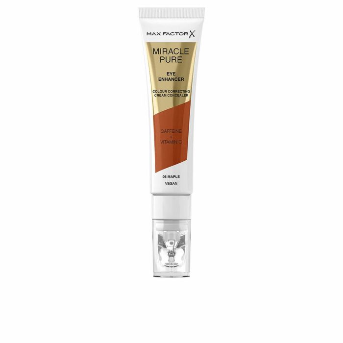 Max Factor Miracle Pure Sérum Corrector Ojos con Color #06-Maple - Antifatiga, Iluminador Ojeras, Cafeína y Vitamina C 10 ml 0 Max Factor Miracle Pure Sérum Corrector Ojos con Color #06-Maple - Antifatiga, Iluminador Ojeras, Cafeína y Vitamina C 10 ml 0