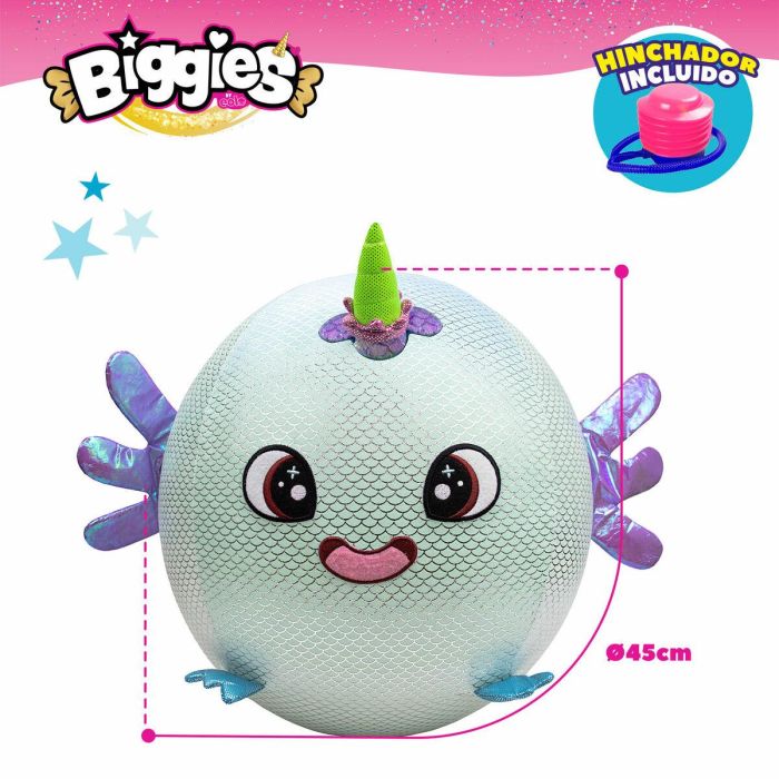 Peluche Eolo Celeste Felpa Plástico 45 x 45 x 45 cm Hinchable (4 Unidades) 1 Peluche Eolo Celeste Felpa Plástico 45 x 45 x 45 cm Hinchable (4 Unidades) 1