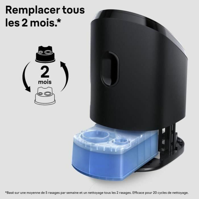 Braun BRA1738450882080 Cartucho de limpieza Clean & Renew CCR2 para estación SmartCare - Paquete de 2 4