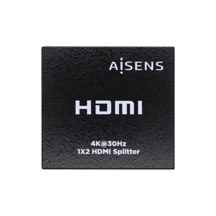 Aisens Duplicador HDMI 1x2 4K@30Hz con Alimentación Negro