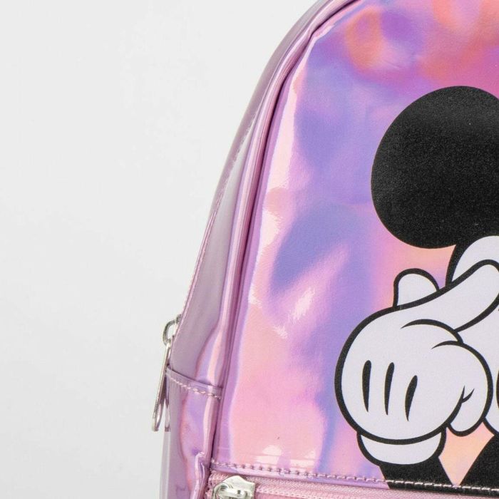 Cerdá Mochila Casual Iridiscente Minnie 23 x 20 x 8 cm Rosa 2 Cerdá Mochila Casual Iridiscente Minnie 23 x 20 x 8 cm Rosa 2