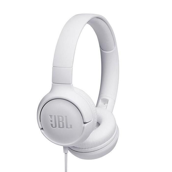 Auriculares JBL Tune 500/ con Micrófono/ Jack 3.5/ Blancos Auriculares JBL Tune 500/ con Micrófono/ Jack 3.5/ Blancos