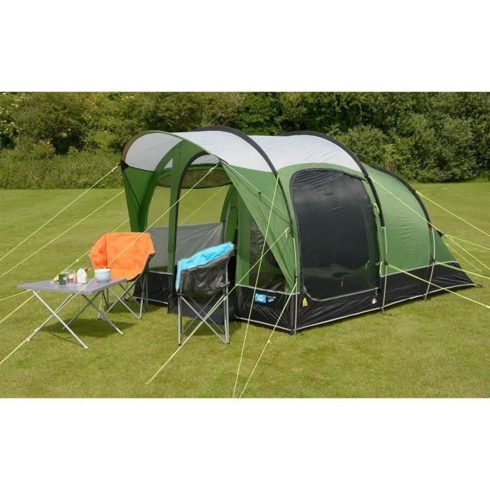 Tienda de campaña hinchable - 3 plazas - KAMPA - Brean 3 AIR - Verde y negro 1 Tienda de campaña hinchable - 3 plazas - KAMPA - Brean 3 AIR - Verde y negro 1