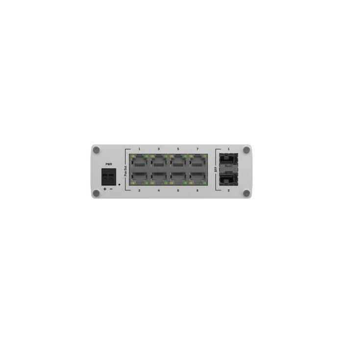 Teltonika Networks TSW200 PoE+ switch x8 ethernet ports, x2 SFP ports, without PSU including din rail 3 Teltonika Networks TSW200 PoE+ switch x8 ethernet ports, x2 SFP ports, without PSU including din rail 3