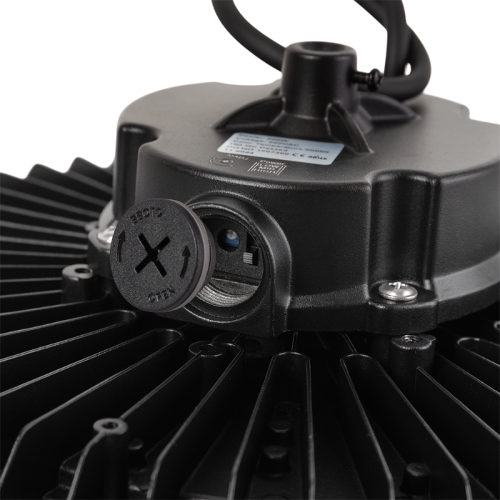 Philips Campana LED 100W, Regulable 1-10V, Luz Blanca 4000K, 200lm/W, SMD2835, IP65 para Exteriores