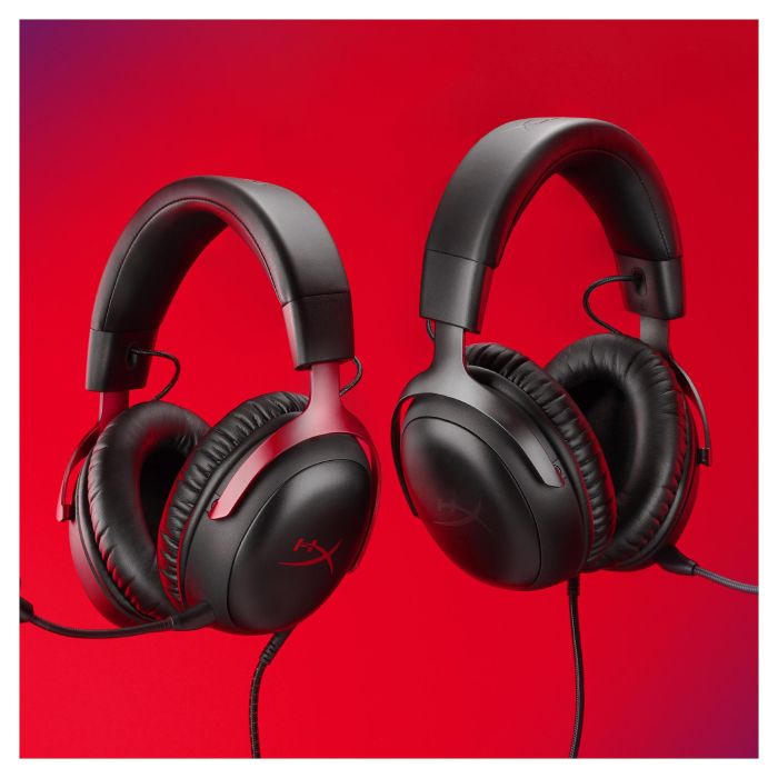 HP Cloud III Auriculares Gaming 7.1 Sound DTS Headphone:X Spatial Sound Over-Ear Color Negro