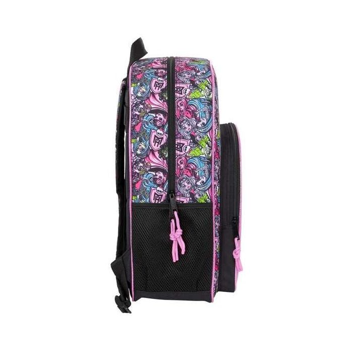 Mochila Escolar Monster High Drama Multicolor 33 x 42 x 14 cm 2 Mochila Escolar Monster High Drama Multicolor 33 x 42 x 14 cm 2