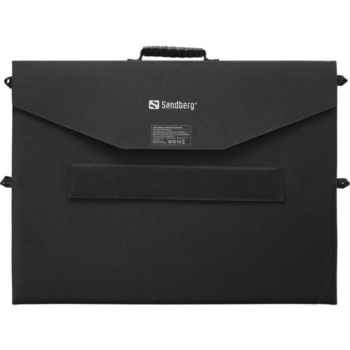 Sandberg Panel Solar Plegable 200W USB-A Quick Charge, USB-C PD, Salida DC para Portátiles y Dispositivos Móviles, Resistente Intemperie 3