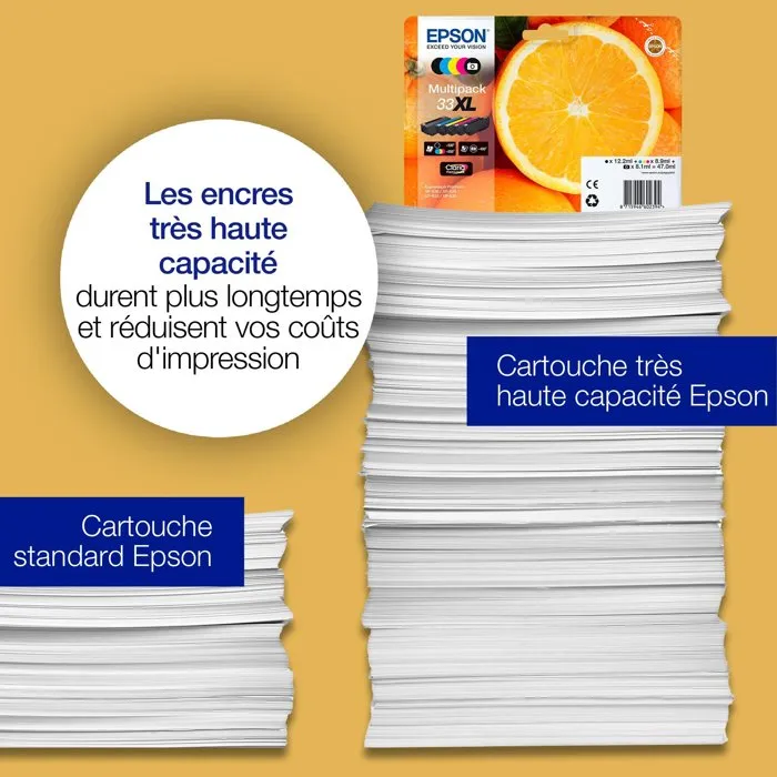 EPSON Expression Premium XP-530, XP-630, XP-635 y XP-830 Cartucho Multipack 5 3