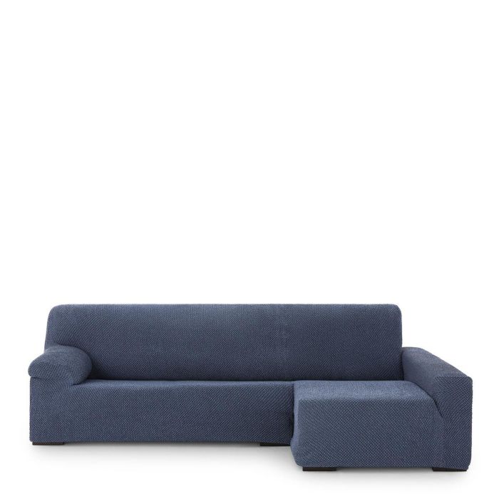 Funda para chaise longue de brazo largo derecho Eysa THOR Azul 170 x 110 x 310 cm 6