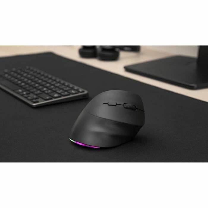 Bluestork M-WL-ERGO-LUMI Ratón Vertical Ergonómico Inalámbrico Bluetooth Recargable Retroiluminado 1