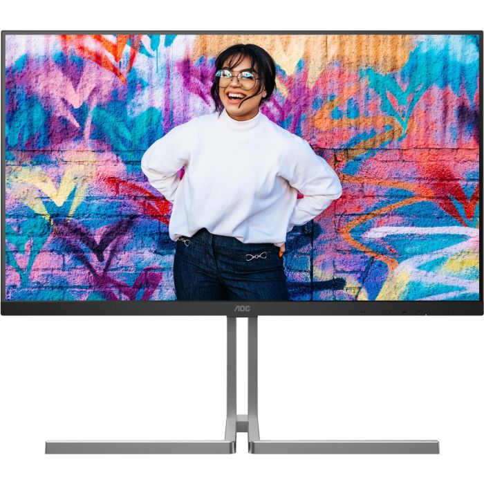 AOC U32U3CV Monitor 32 Pulgadas 4K UHD IPS 3840x2160, 16:9, 4ms, HDR DisplayHDR 400, 2xHDMI 2.0, 1xDP 1.4, 1xUSB-C (96W), Negro 1 AOC U32U3CV Monitor 32 Pulgadas 4K UHD IPS 3840x2160, 16:9, 4ms, HDR DisplayHDR 400, 2xHDMI 2.0, 1xDP 1.4, 1xUSB-C (96W), Negro 1