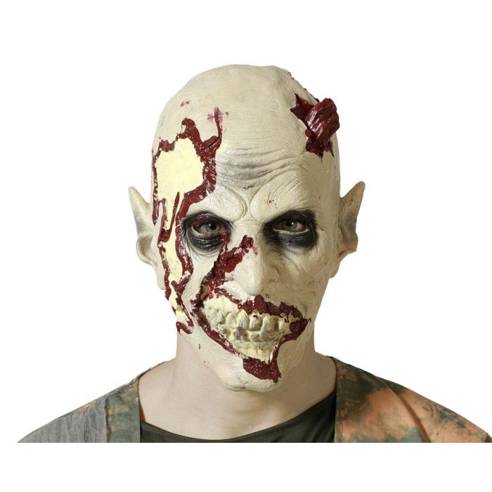 Máscara Terrorífica Asesino Halloween Pvc Hombre Adulto