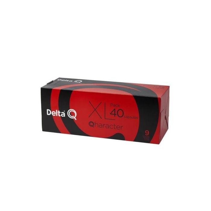 Cápsula Delta Qharacter para cafeteras Delta/ Caja de 40 Cápsula Delta Qharacter para cafeteras Delta/ Caja de 40