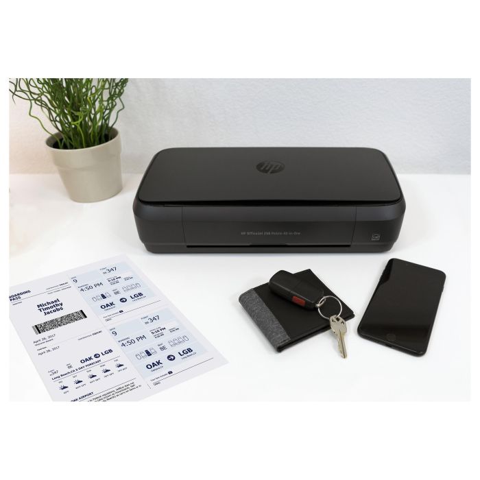 HP Officejet 250 Mobiler Impresora 3en1 A4 WiFi con Batería Recargable Portátil 2