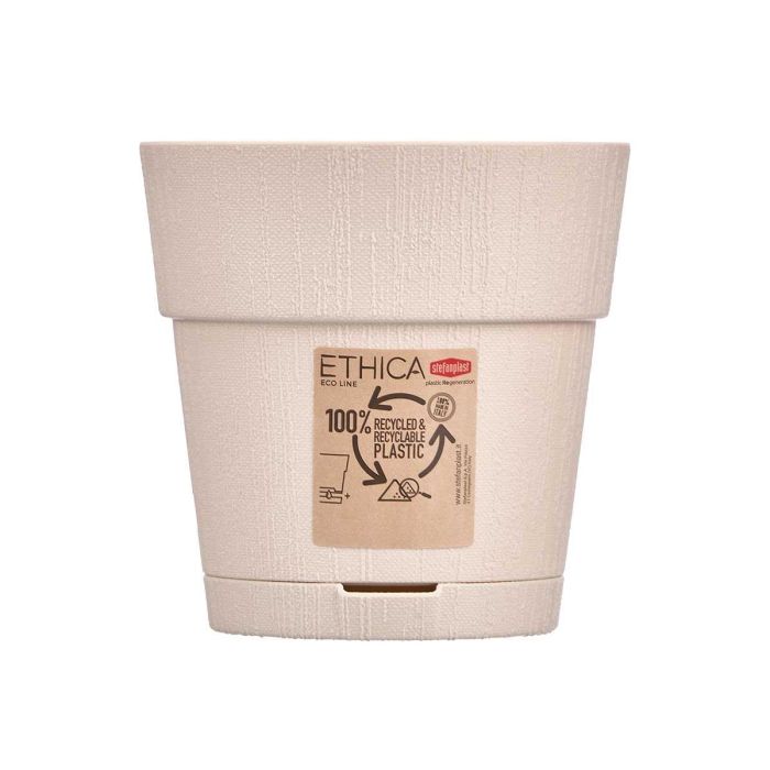 Maceta Plastico 15 Cm Ethica Blanco Roto Stefanplast (12 Unidades) 2 Maceta Plastico 15 Cm Ethica Blanco Roto Stefanplast (12 Unidades) 2
