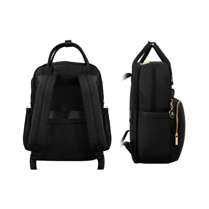 Antartik Mochila Nova Square Negro 4 compartimentos 410x180x320 mm 2