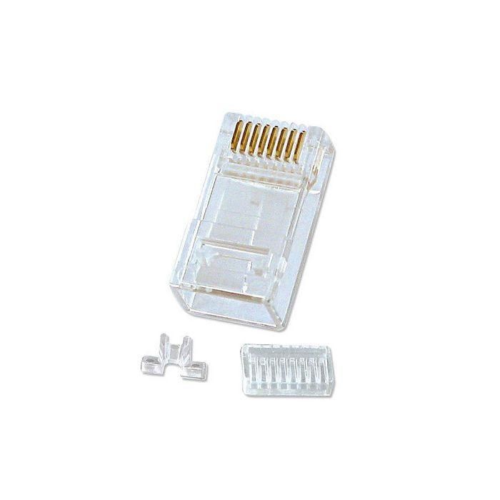 Lindy RJ-45 Male Connector, 8 Pin UTP CAT6, Pack of 10 Lindy RJ-45 Male Connector, 8 Pin UTP CAT6, Pack of 10