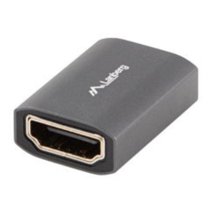 Adaptador HDMI Lanberg AD-HDMI-02 Plateado 0 Adaptador HDMI Lanberg AD-HDMI-02 Plateado 0