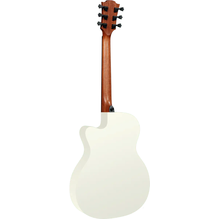 LAG Guitarra Acústica Auditorium Slim Cutaway Tramontane 118 A/E - Ivory White 3