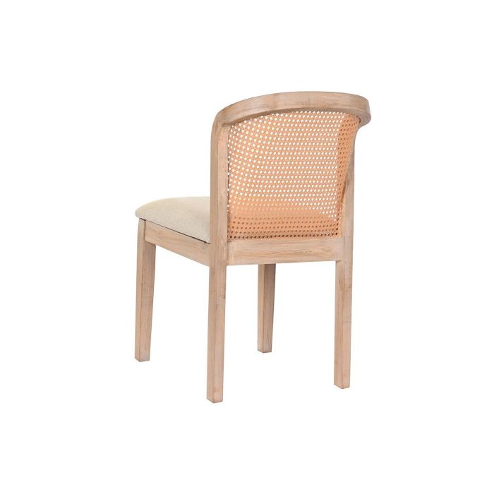 Silla Moderno DKD Home Decor Beige 61 x 86 x 46 cm 4