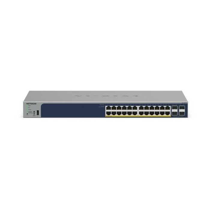 NETGEAR Switch 28x GE GS728TPP-300EUS Smart-Managed POE 1