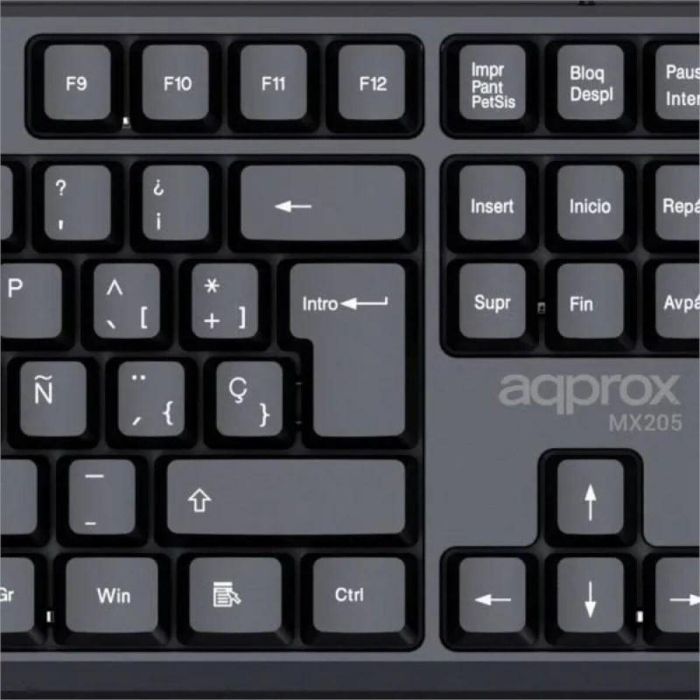 Teclado approx! X205 Negro 1 Teclado approx! X205 Negro 1