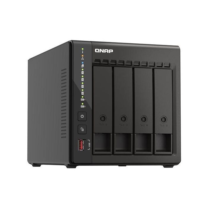 Servidor Nas Qnap Ts - 453E - 8 gr 4 Bahias 1 Servidor Nas Qnap Ts - 453E - 8 gr 4 Bahias 1