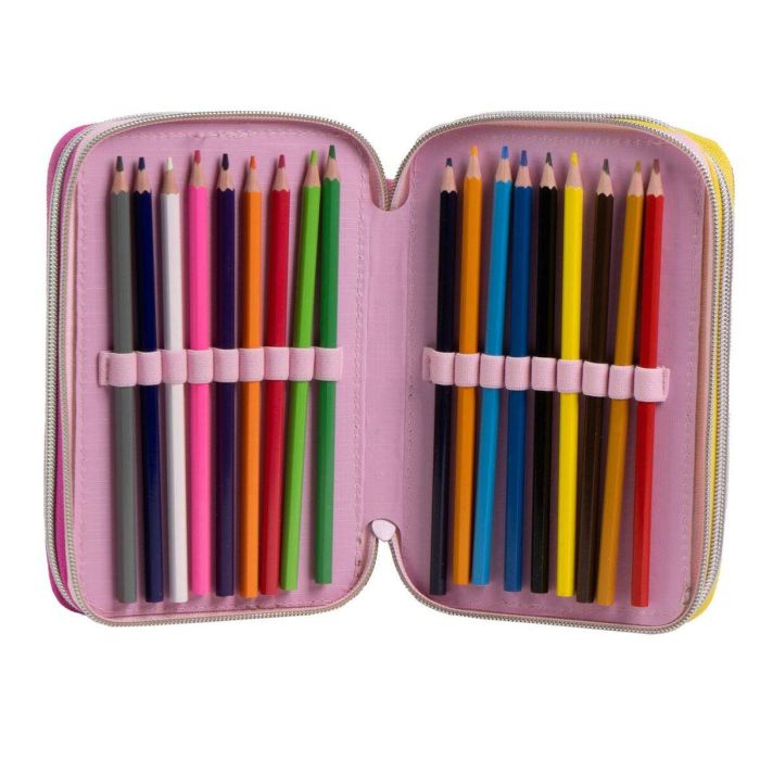 Cerdá Plumier Escolar Completo con Accesorios Giotto Barbie, Estuche Fucsia para Niños, 12.5x6.5x19.5 cm, Edad +3 años 2 Cerdá Plumier Escolar Completo con Accesorios Giotto Barbie, Estuche Fucsia para Niños, 12.5x6.5x19.5 cm, Edad +3 años 2