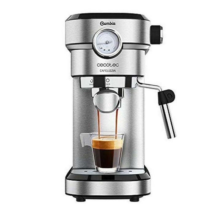 Cafetera Express de Brazo Cecotec Cafelizzia 790 Steel Pro 1,2 L 20 bar 1350W Acero 1,2 L 0 Cafetera Express de Brazo Cecotec Cafelizzia 790 Steel Pro 1,2 L 20 bar 1350W Acero 1,2 L 0