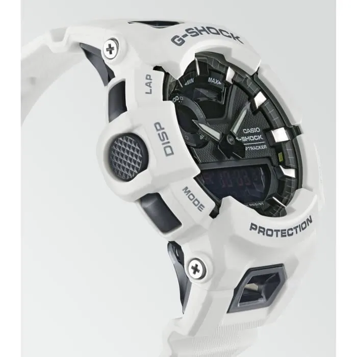 Casio G-Shock Reloj Resistente a Golpes Multifunción Bluetooth Smart, Contador Pasos, Blanco 1