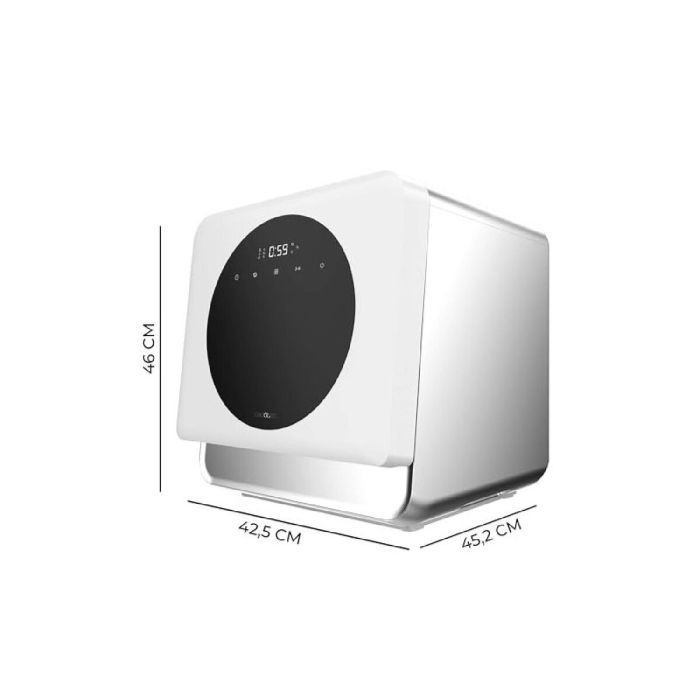 Lavavajillas Cecotec Bolero Aguazero 1100 Mini 3