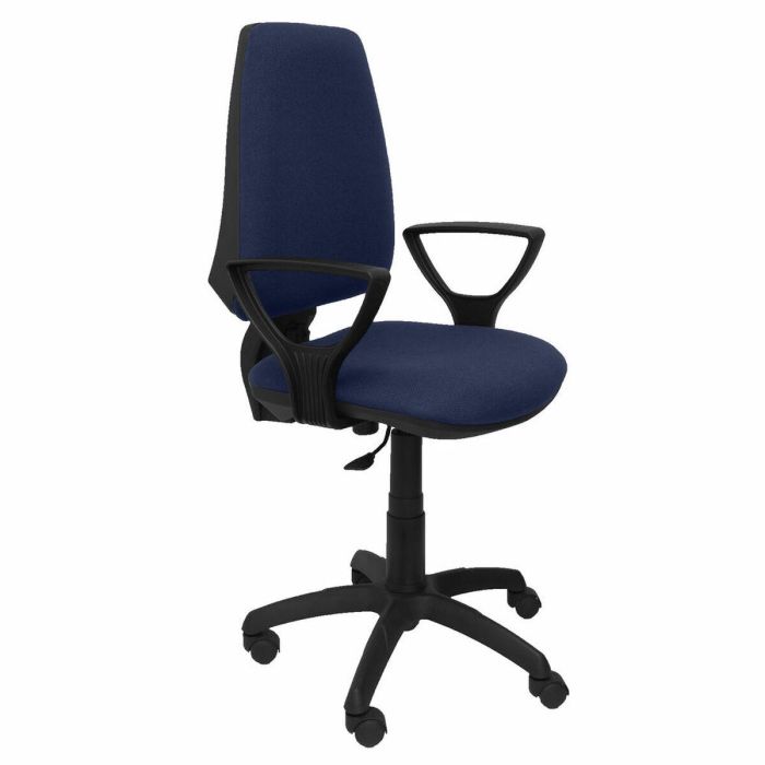 PIQUERAS Y CRESPO Silla Elche CP bali azul marino brazos fijos PIQUERAS Y CRESPO Silla Elche CP bali azul marino brazos fijos