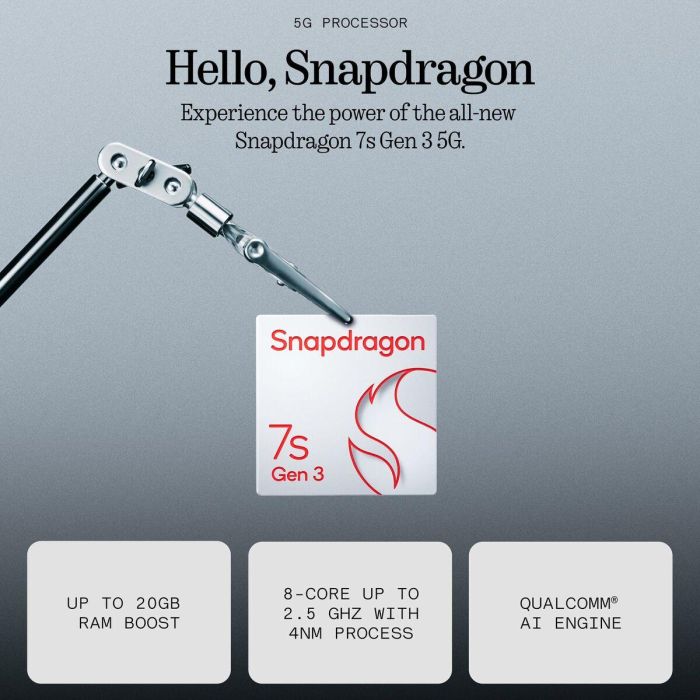 Smartphone Nothing A059 6,77" Octa Core 8 GB RAM 128 GB Negro