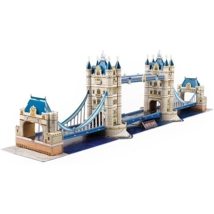 Explora EXP3301045402017 Puzzle 3D Tower Bridge - Juego de Construcción - 120 Piezas - Para Niños +8 Años 2