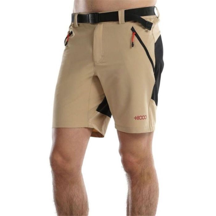 Pantalón Corto Deportivo +8000 Grand Camel Marrón