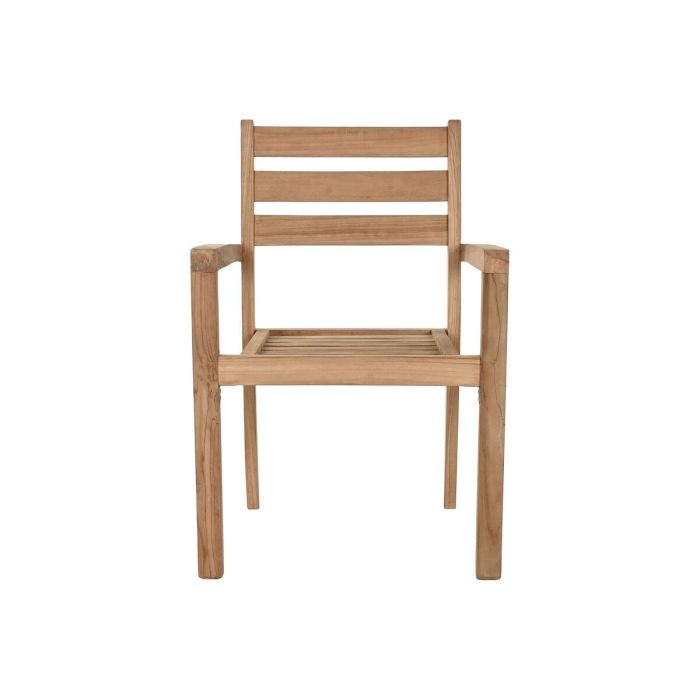Silla de Jardín Home ESPRIT Marrón Teca 67 x 55 x 95 cm 5