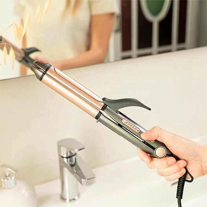 Cecotec Bamba RitualCare 1000 Ceramic 2in1 Plancha de pelo Caliente Gris, Rosa 82 W 2 m 18 Cecotec Bamba RitualCare 1000 Ceramic 2in1 Plancha de pelo Caliente Gris, Rosa 82 W 2 m 18