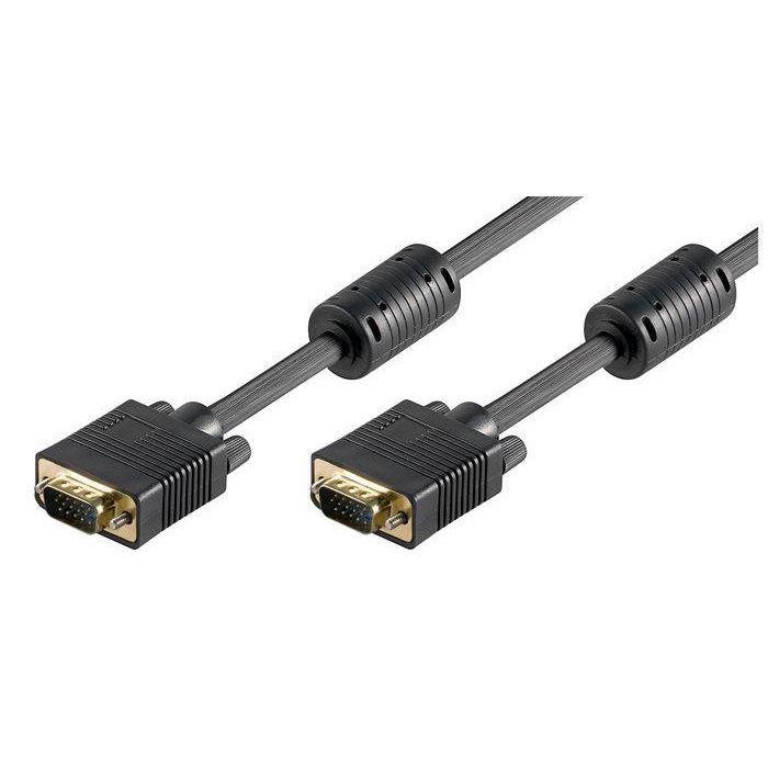 MicroConnect Full HD VGA Monitor Cable with Ferrite Cores, 5m MicroConnect Full HD VGA Monitor Cable with Ferrite Cores, 5m